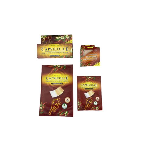 CAPSICOLLE kapsaicinový krém extra hřejivý 50 g