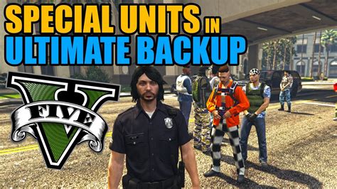 How To Install SPECIAL UNITS In ULTIMATE BACKUP LSPDFR GTA 5 YouTube