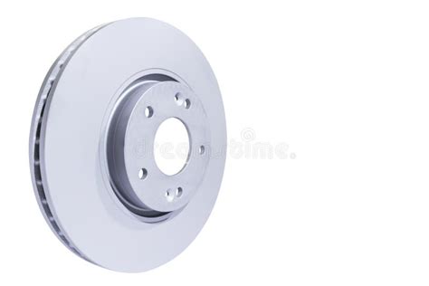 Brake Disc Isolated On White Background Auto Parts Brake Disc Rotor