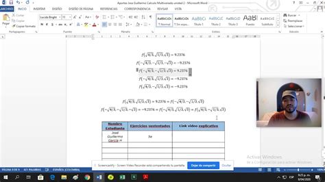 Calculo Multivariado Tarea Youtube