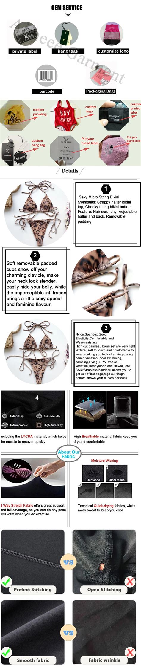 Shop Our Sexy Mini Micro Leopard String Bikini For Women