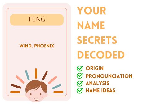 feng chinese boy  meaning  pronunciation
