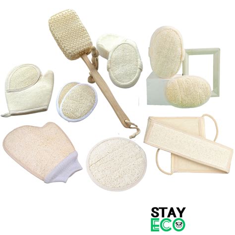 Stay Eco Exfoliating Loofah Multi Purpose Natural Material Used To