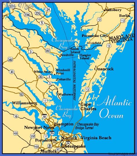 Unraveling The Chesapeake Bay A Comprehensive Guide To Its Map