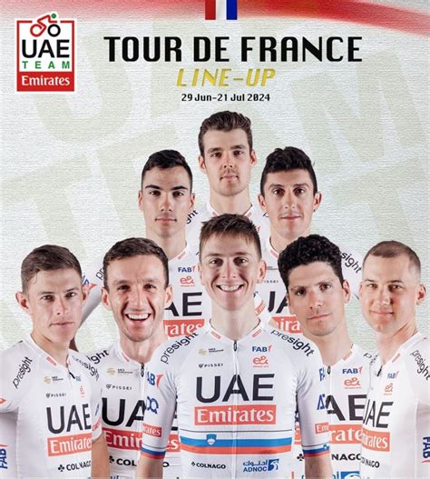 Uae Team Emirates Unveils Squad For Tour De France The Gulf Observer