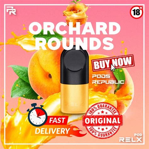 RELX Pods Orchard Rounds Peach Lazada PH