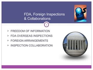 Ema Fda Joint Inspections PPT