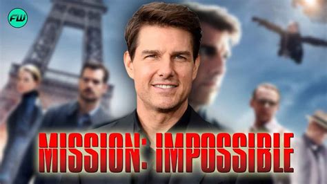 There Is No Way He Would Have Ever Turned It Down Tom Cruise Stops Filming Mission Impossible