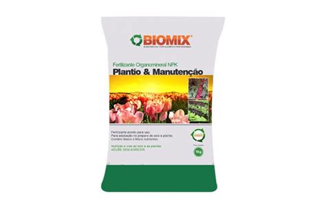 Fertilizante Org Nico Organomineral Classe A Plantio Biomix