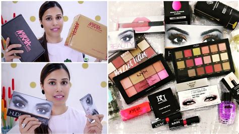 NYKAA HAUL VIDEO MAKEUP HAUL VIDEO SuperBeautyj YouTube