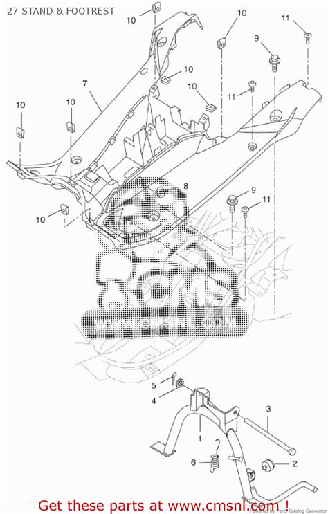 Yamaha Ns N Pl Europe Aerox Naked M Pl E Stand Footrest Buy Original