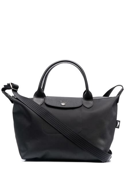 Longchamp Small Le Pliage Energy Tote Bag Black FARFETCH UK