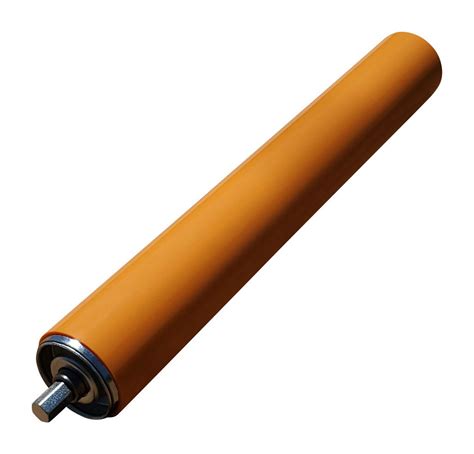 Polyurethane Conveyor Roller | 1.9" Dia. Galvanized Steel | 15" BF