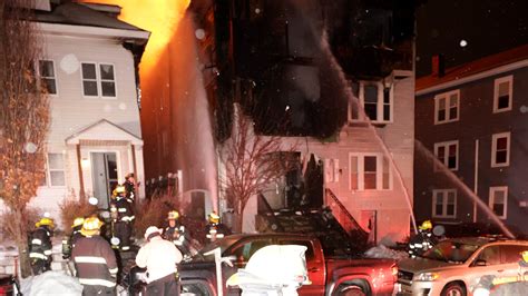 Fire hits Worcester apartment house early Monday