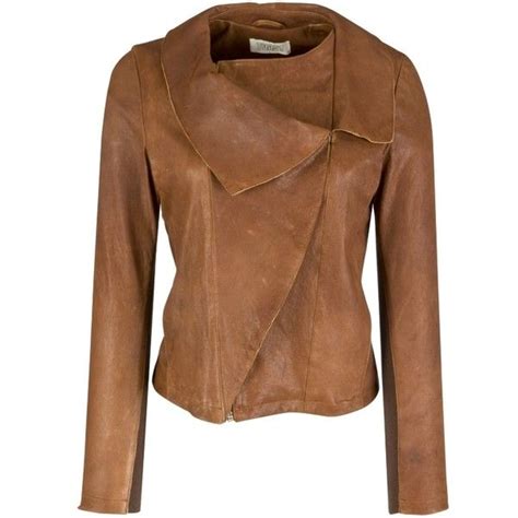 Toast Hatsuka Leather Jacket Cinnamon 620 Liked On Polyvore