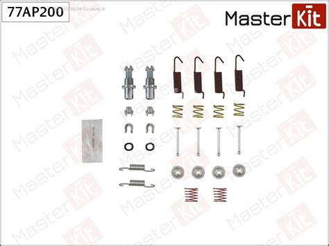17396K Better Brake Parts (BBP) Установочный к-кт колодок ручного ...