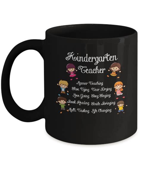 Funny Kindergarten Teacher Quotes Gift Teaching Kids New Mugs: Gearbubble Campaign