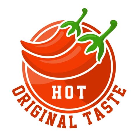 Plantilla de diseño del logotipo de Hot chili Modelo de diseño gratuita