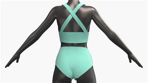 D Bikini Set Collection With Mannequin Pbr K K Model Model