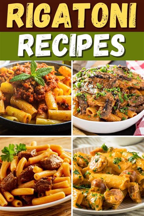 10 Best Rigatoni Recipes - Insanely Good