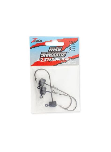 Zman Power Finesse Shroomz Jig Worm Jigheads