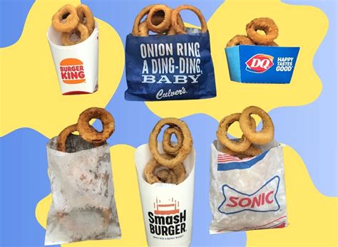 The Best Fast-Food Onion Rings, Ranked by Taste
