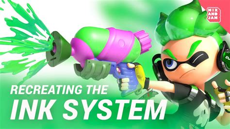 Recreating Splatoons Ink System Mix And Jam Youtube