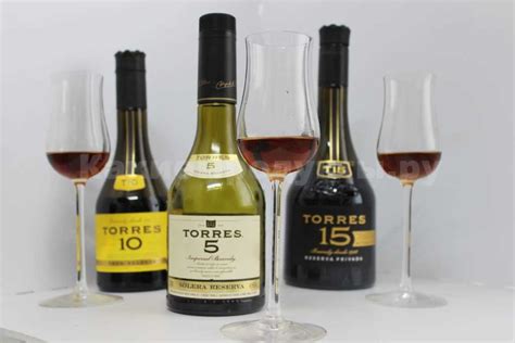 Сравнение бренди Torres 5, Torres 10 и Torres 15 - КакиеПродукты