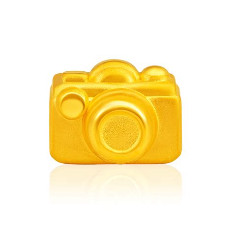 999 Pure Gold Camera Charms Bracelet Sk Jewellery