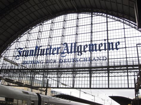 Train station in Frankfurt, Germany | Train station, Favorite places, Train
