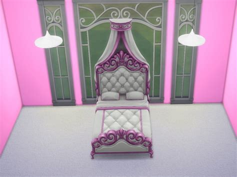 The Sims Resource The Queens King Bed Recolour Requires Get Famous