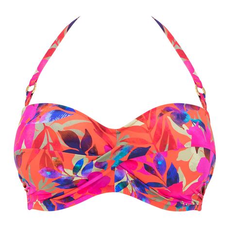 Fantasie Swim Playa Del Carmen Bandeau Bikini Oberteil Beach Party
