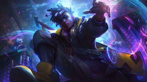 League Of Legends True Damage Ekko Uhd K Wallpaper Pixelz