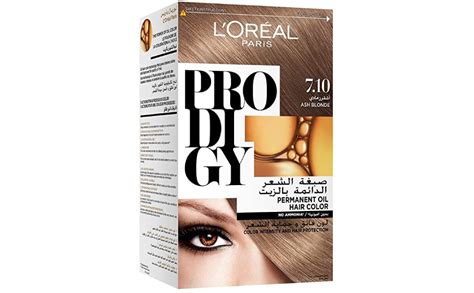 L Oreal Prodigy Permanent Oil Hair Color 7 1 Silver Ash Blonde 180ml Price In UAE Amazon