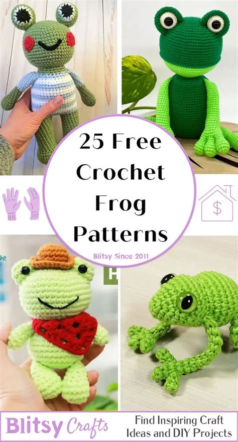 25 Free Crochet Frog Patterns Frog Amigurumi Pattern Artofit