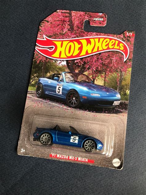 Hotwheels Mazda Mx Miata Toys Collectibles Mainan Di Carousell