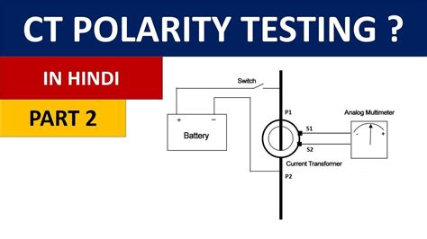 Current Transformer Polarity Testing Part 2 Ct Polarity Testing Youtube