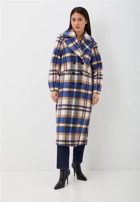 Пальто Mexx, цвет: синий, RTLACU485301 — купить в интернет-магазине Lamoda