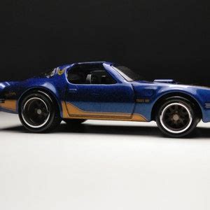 Pontiac Firebird Hot Wheels Custom Real Rubber Tires Etsy