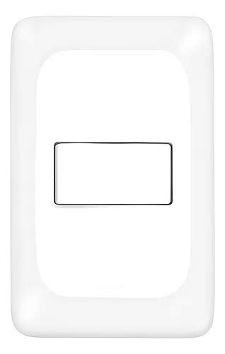Conjunto Interruptor Intermediário 10a 4x2 Pial Pop 10 A 250v Branco