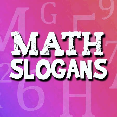 math-slogans | Shout Slogans