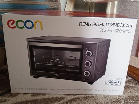 Духовой шкаф Econ ECO-G2602MO - «Компактный духовой шкаф» | отзывы