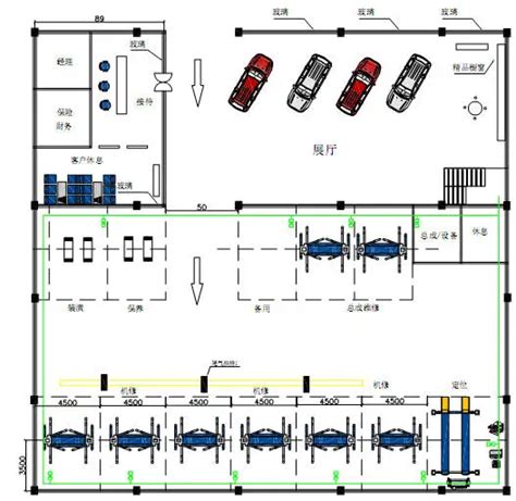 3 Auto Workshop Design Samples And Equipment Installation Cases - Buy ...