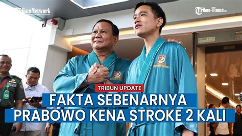 Prabowo Subianto Kali Kena Serangan Stroke Partai Gerindra