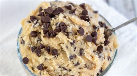 Edible Cookie Dough Bake It With Love