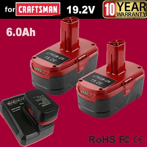 Pack 19.2Volt For Craftsman Battery C3 DieHard 130279005 11376 ...