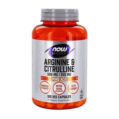 Arginine & Citrulline 120 caps