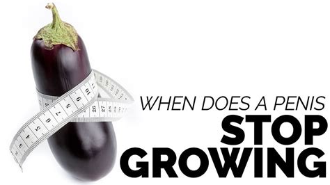 When Does A Penis Stop Growing?