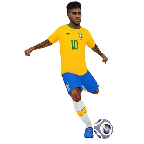 Neymar Free 3D Model - .max - Free3D