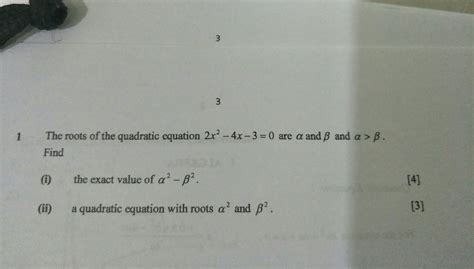 What is the formula to find alpha square minus beta square? I need help ...